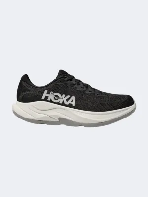Hoka Rincon 4 Men Running Sneakers Black/White Essential mens casual shoes for comfort