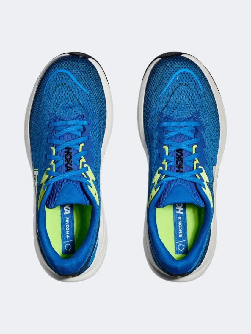 Hoka Rincon 4 Men Running Sneakers Electric Cobalt/Navy Mens Urban Style Comfort Shoes