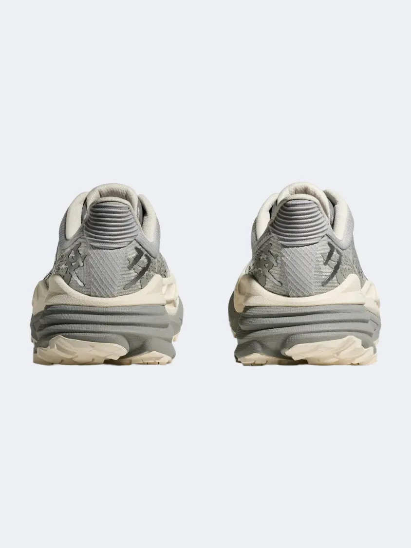 Hoka Stinson 7 Men Lifestyle Shoes Grey Mens Urban Style Comfort Shoes