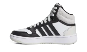 Hoops 3.0 Mid GS "White Black" Adidas Grade School shoes