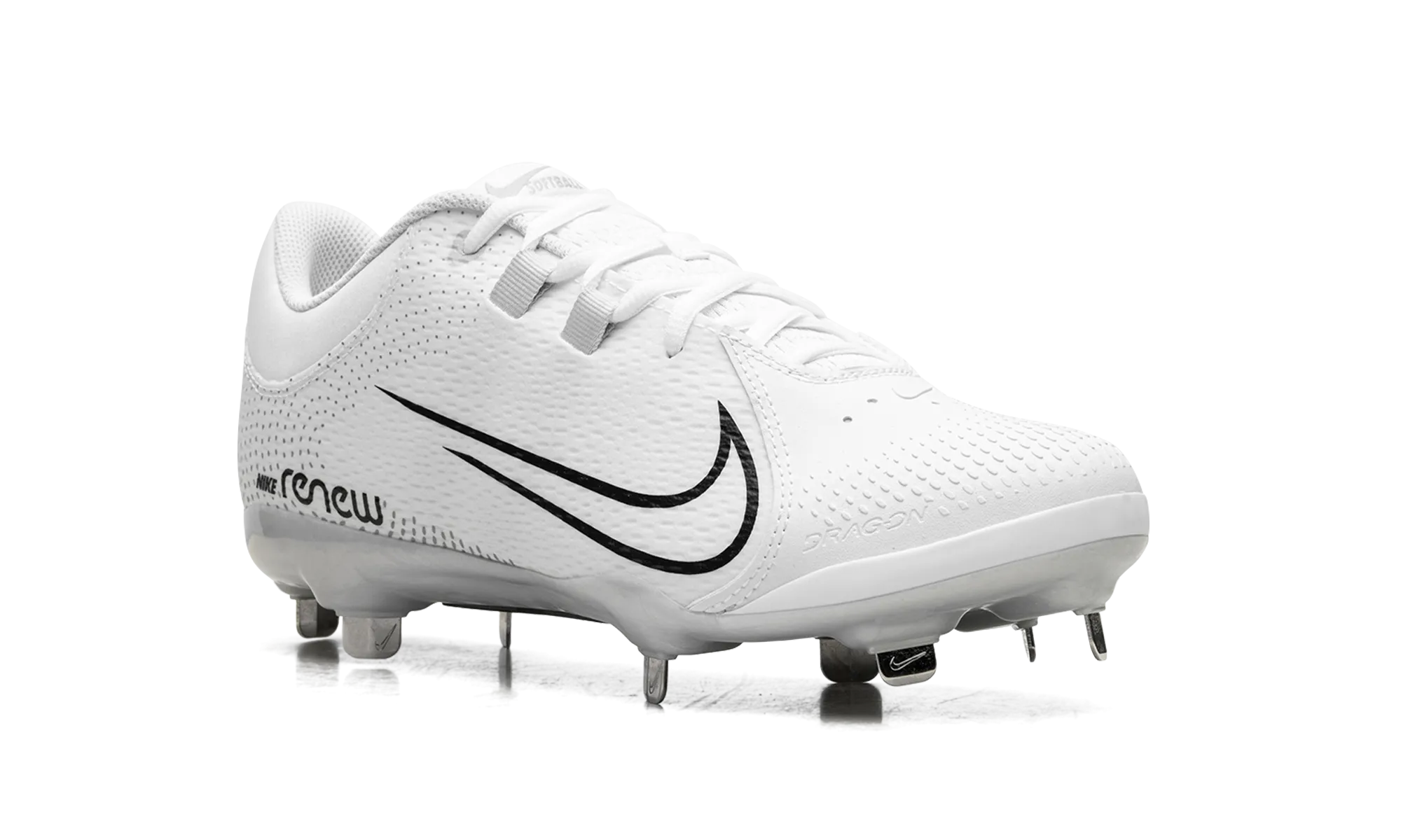 Hyperdiamond 4 Pro Softball Cleats WMNS "WHITE BLACK" nike womens breathable trainers
