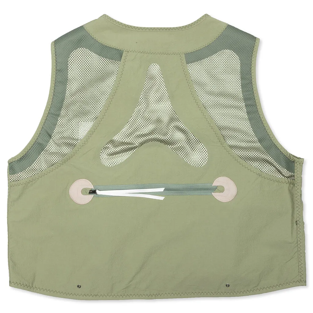 iSPA Vest - Medium Khaki Nike Cushioned Mesh Sneakers