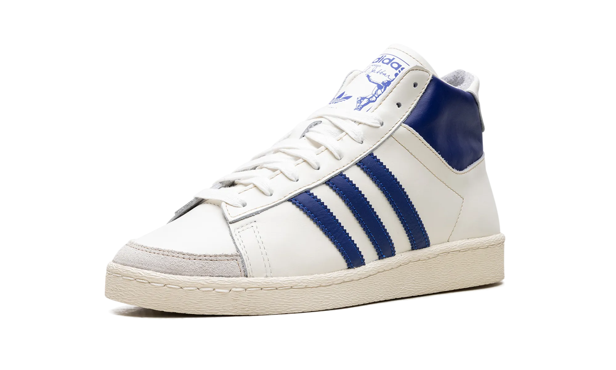 Jabbar Hi "Off White Collegiate Royal" adidas lifestyle mens shoes
