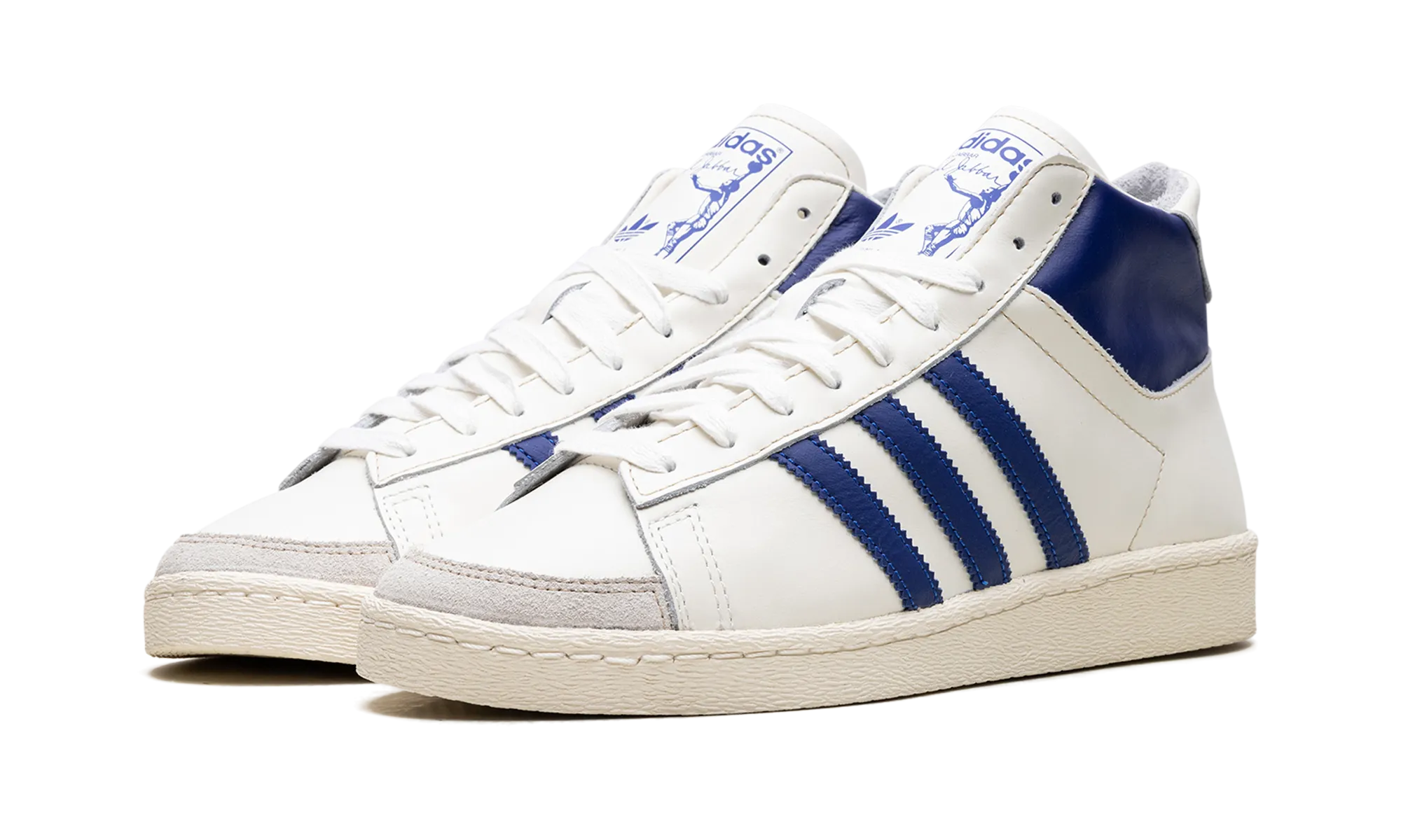 Jabbar Hi "Off White Collegiate Royal" adidas lifestyle mens shoes