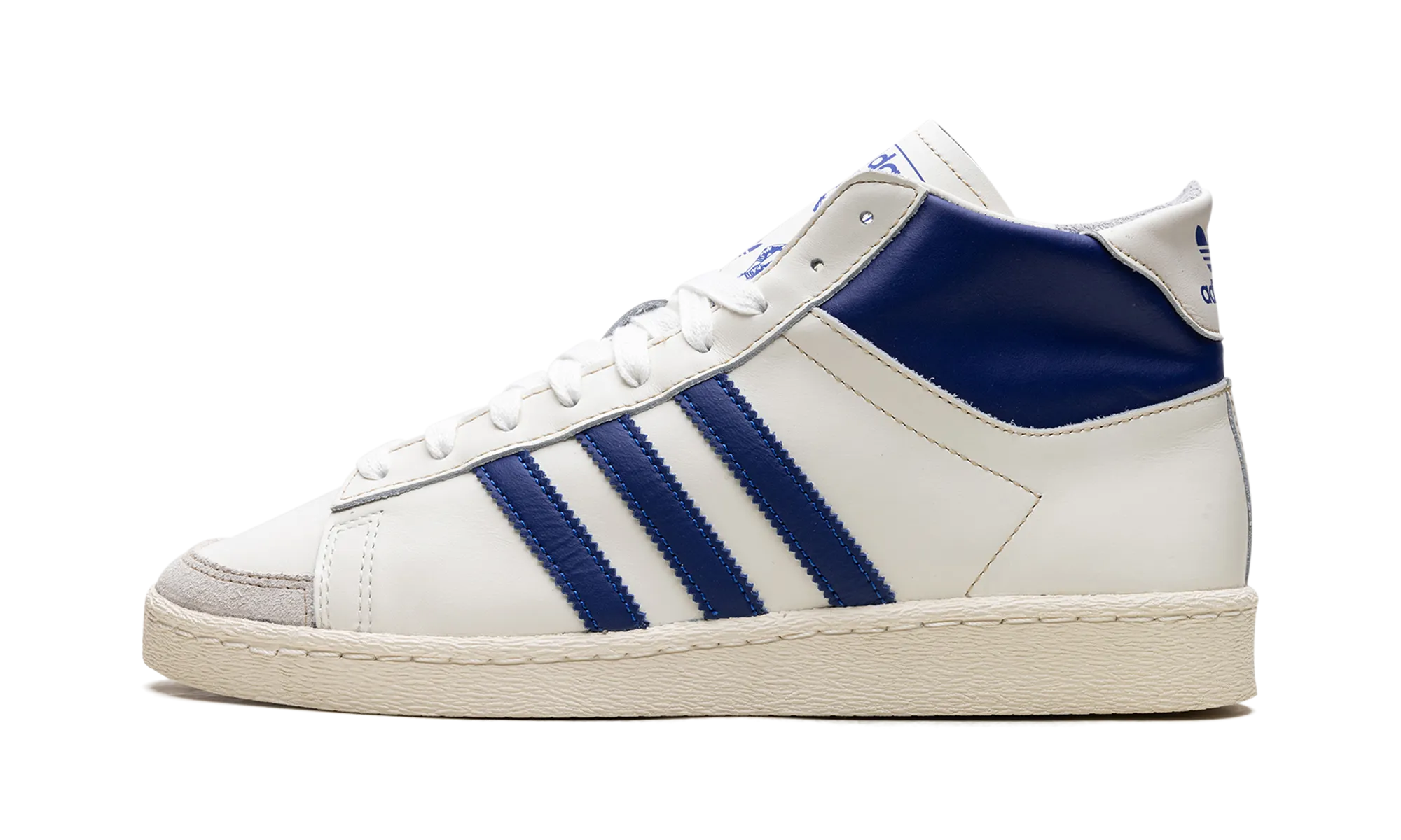 Jabbar Hi "Off White Collegiate Royal" Adidas Men's sneakers