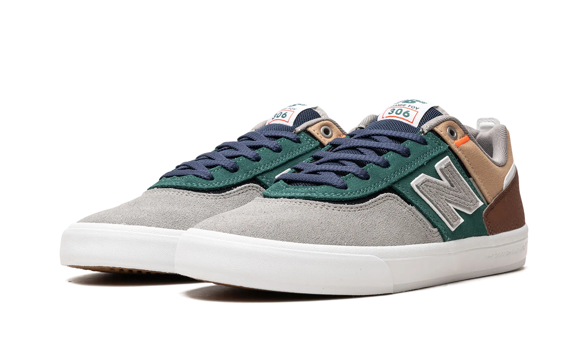 Jamie Foy x Numeric 306 "Grey Teal" new balance mesh athletic shoes