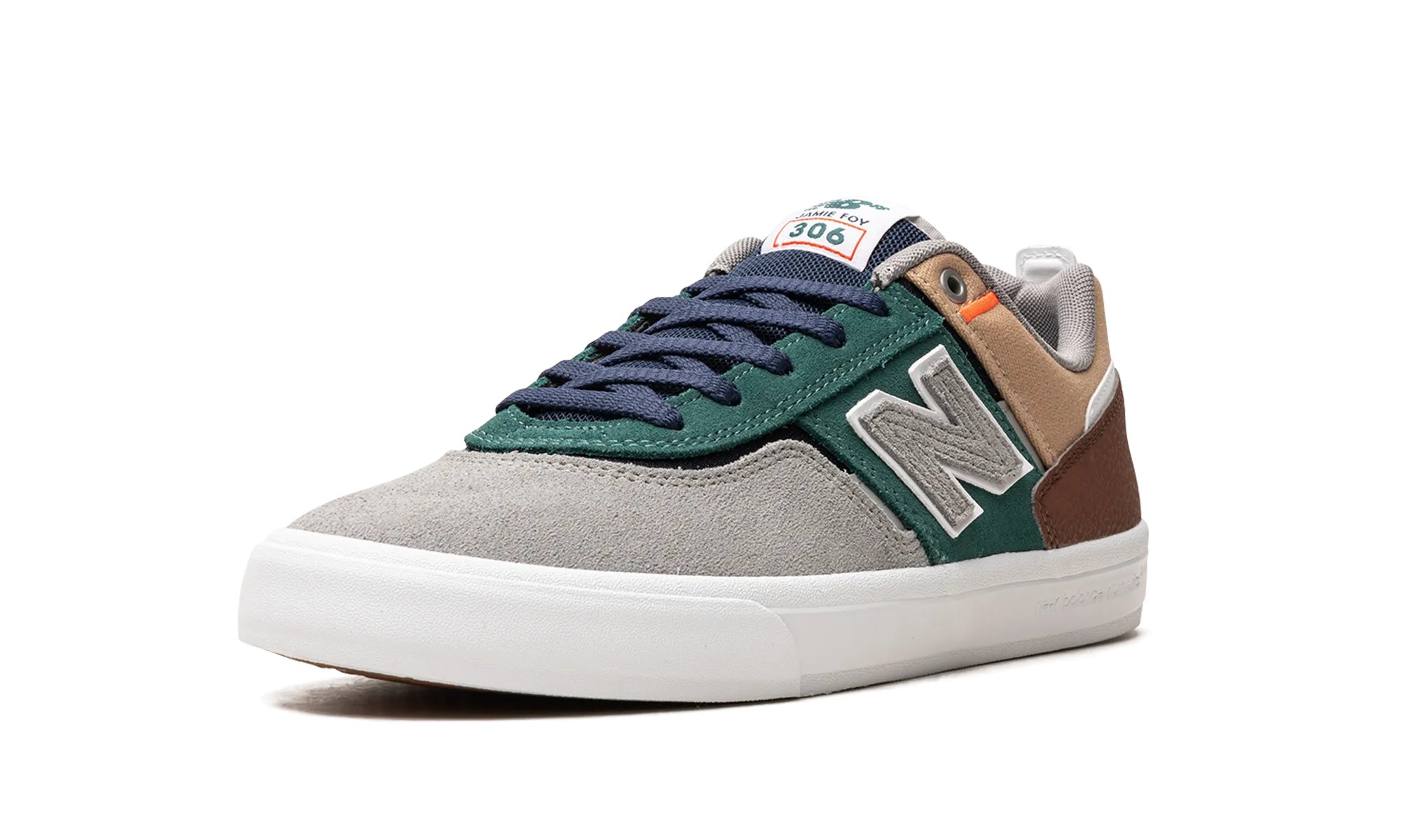 Jamie Foy x Numeric 306 "Grey Teal" new balance mesh athletic shoes