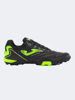 Joma Maxima 2401Tf Men Football Shoes Black/Green Mens shoes for everyday urban style