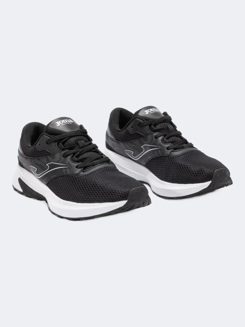 Joma Meta 2501 Men Running Shoes Black/White Mens Urban Style Comfort Shoes