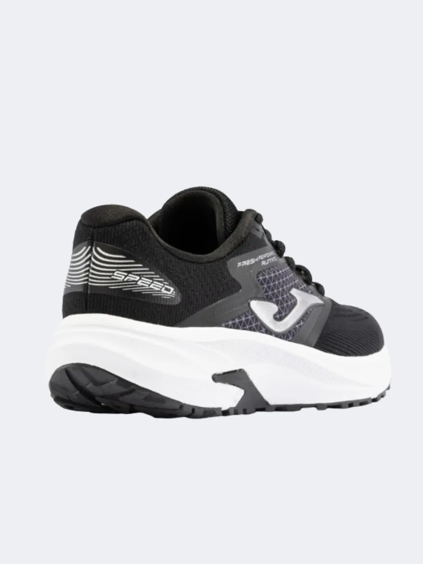 Joma Speed Men Running Shoes Black/White Mens Casual Everyday Sneakers