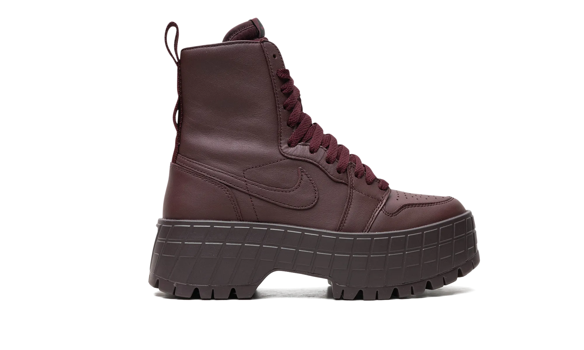 Jordan 1 High Brooklyn Wmns "Burgundy Crush" jordan womens sporty sneakers