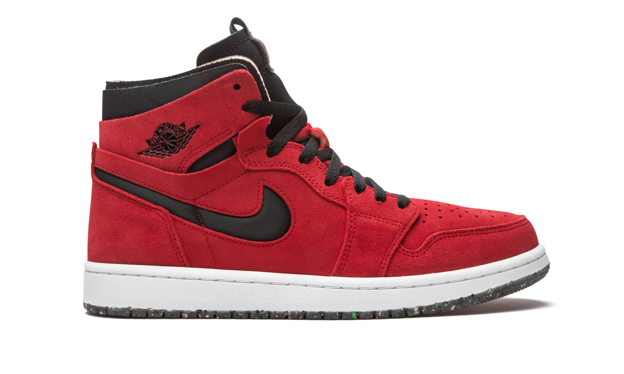 Jordan 1 High Zoom Air CMFT "Red Suede" jordan athletic mens shoes