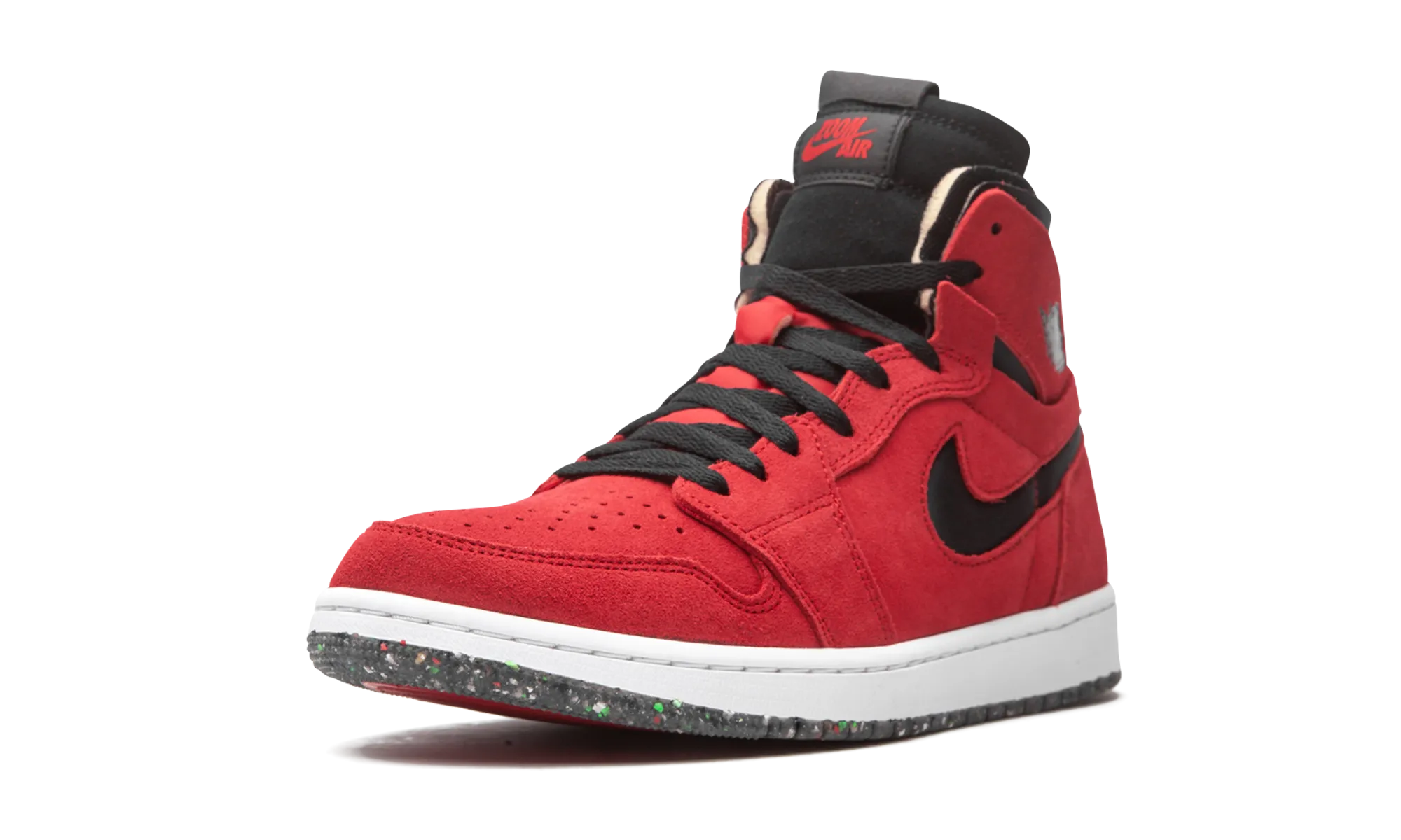 Jordan 1 High Zoom Air CMFT "Red Suede" jordan athletic mens shoes