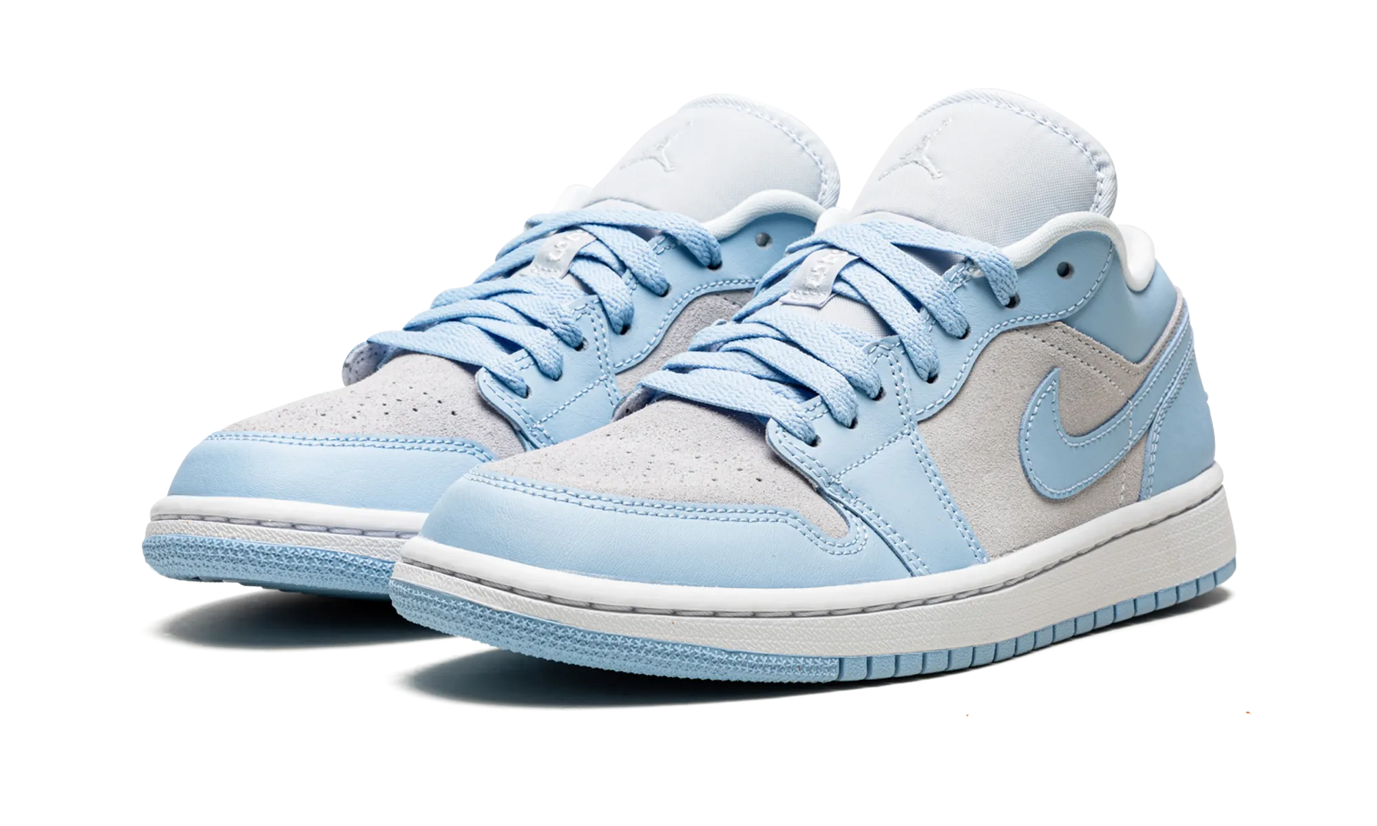 JORDAN 1 LO WMNS "Football Grey Aluminum" jordan classic womens shoes
