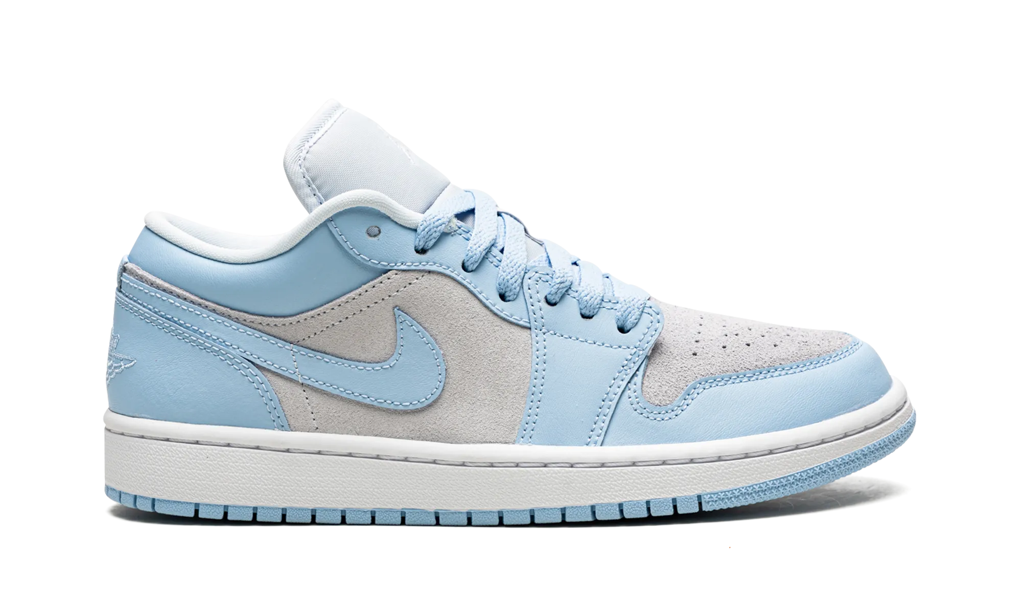 JORDAN 1 LO WMNS "Football Grey Aluminum" jordan classic womens shoes