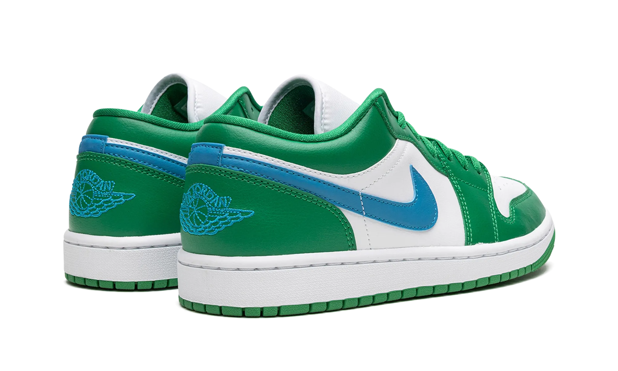 JORDAN 1 LO WMNS "Lucky Green / Aquatone" jordan classic womens shoes