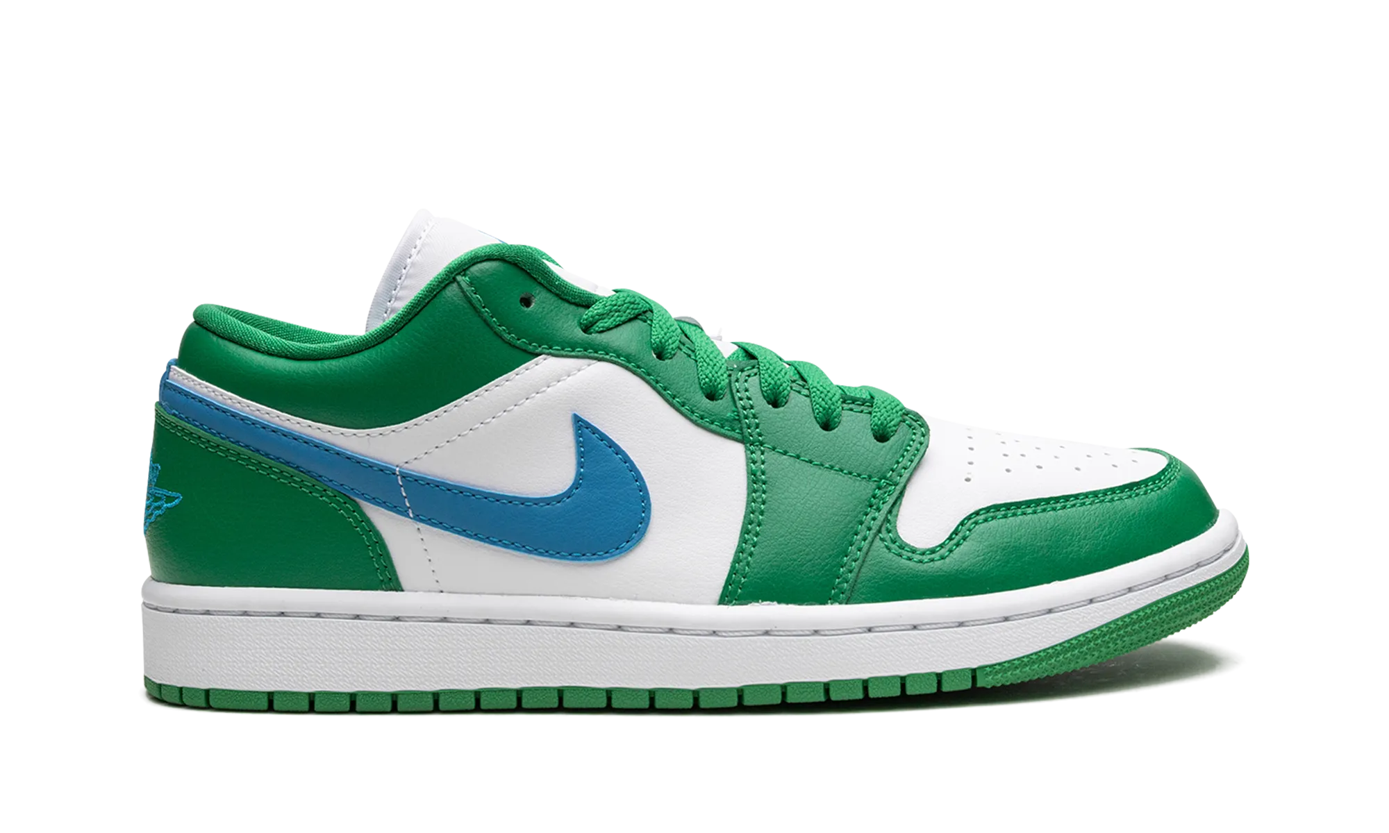 JORDAN 1 LO WMNS "Lucky Green / Aquatone" jordan classic womens shoes