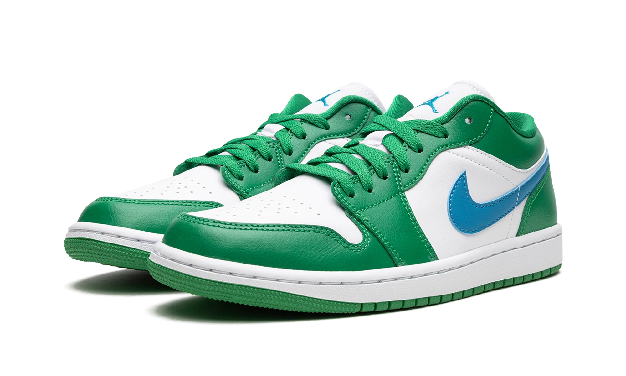 JORDAN 1 LO WMNS "Lucky Green / Aquatone" jordan classic womens shoes