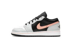 Jordan 1 Low GS "Black Grey Pink" Jordan Grade School styles