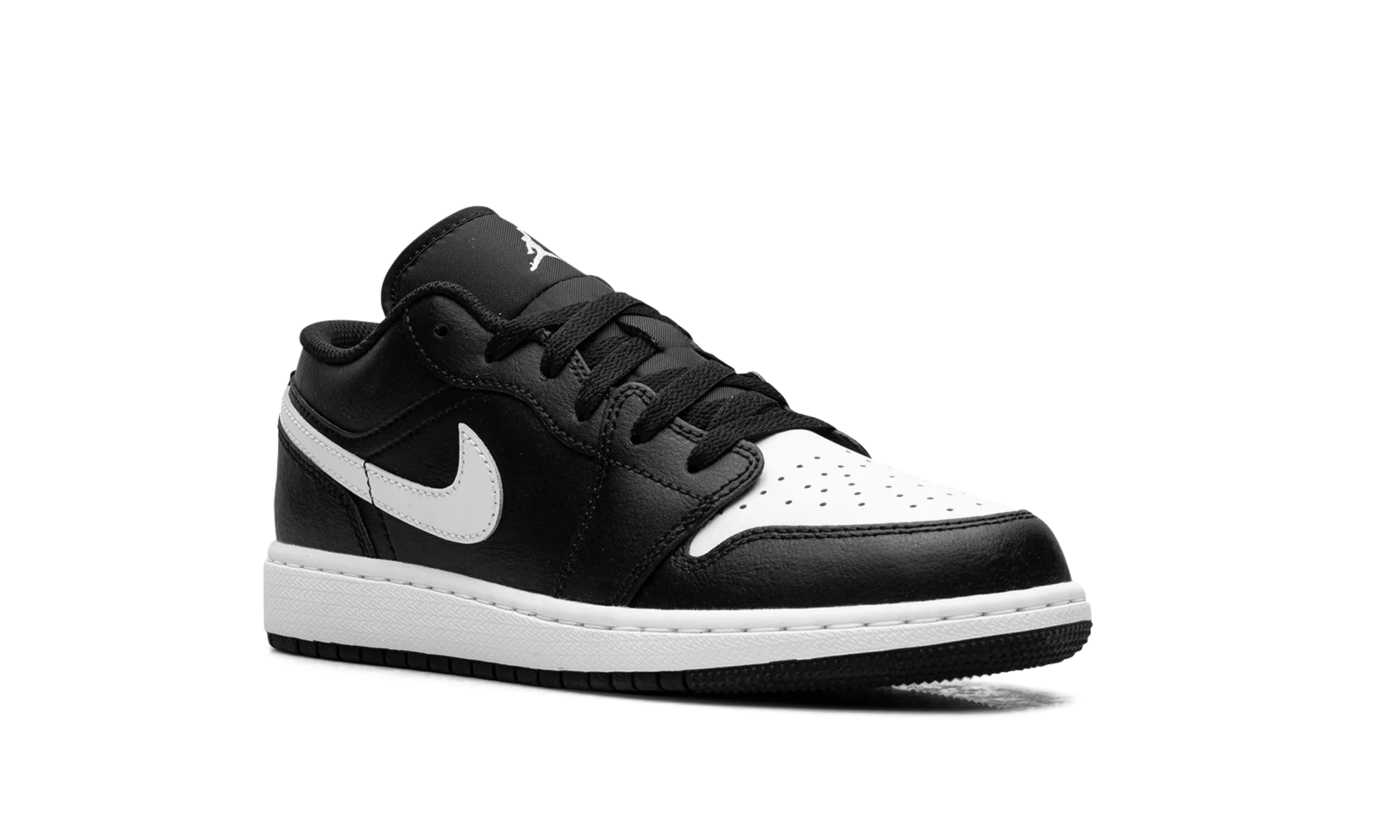 Jordan 1 Low GS "Black Summit White" jordan school kids shoes