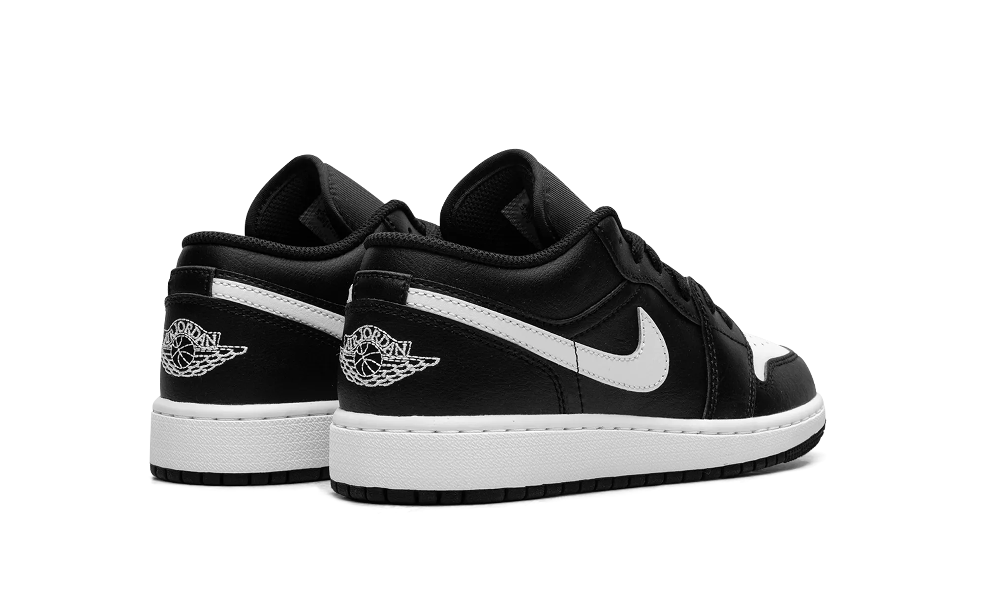Jordan 1 Low GS "Black Summit White" jordan school kids shoes