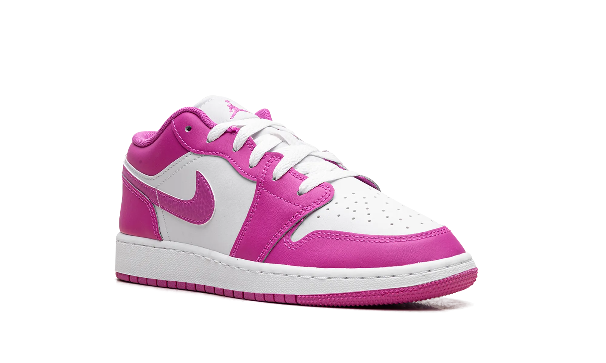 Jordan 1 Low GS "Fire Pink" jordan school kids shoes