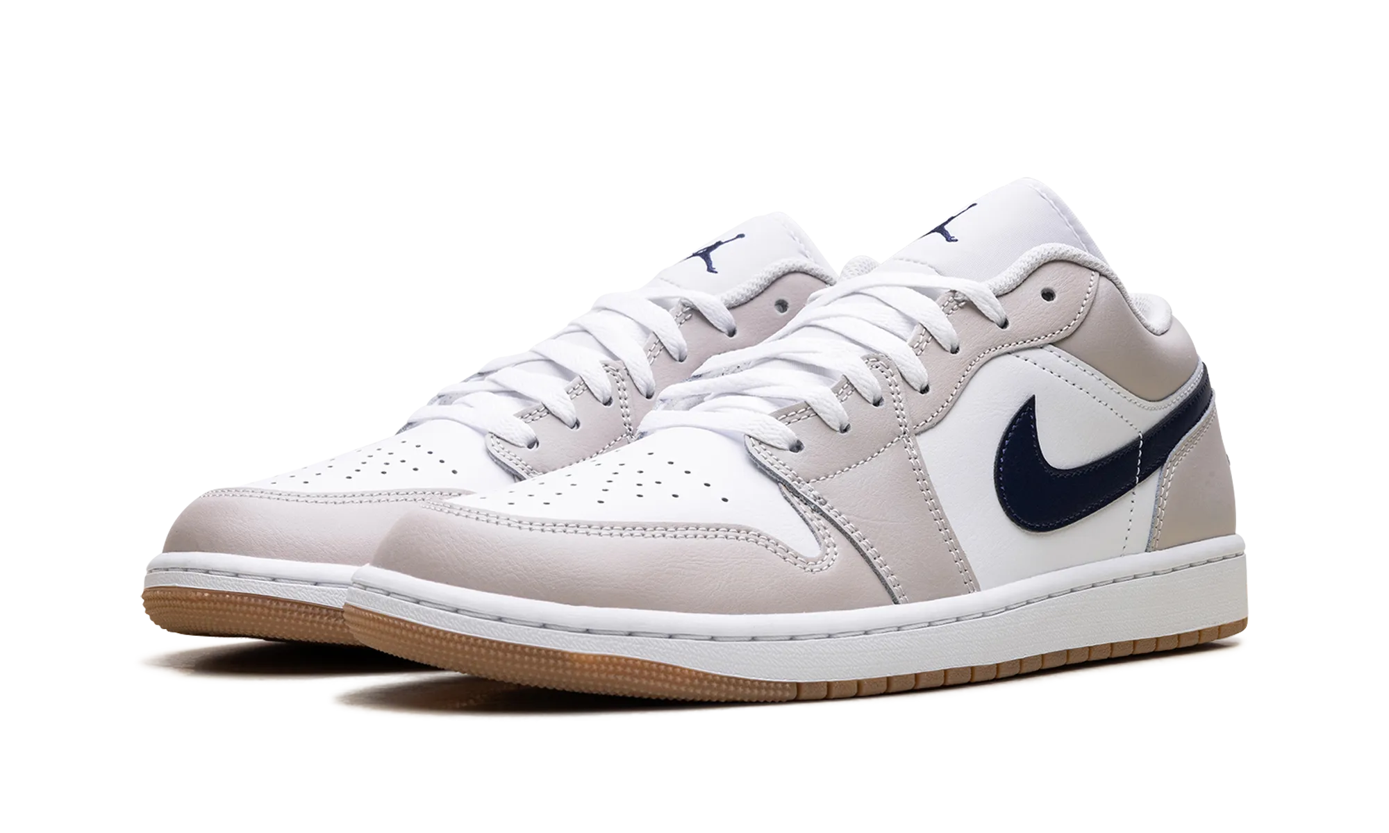 Jordan 1 Low "Midnight Navy Neutral Grey" jordan premium mens sneakers