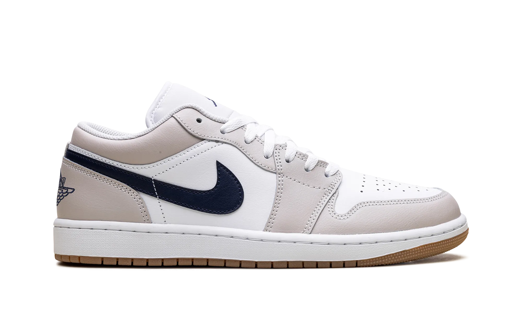 Jordan 1 Low "Midnight Navy Neutral Grey" jordan premium mens sneakers