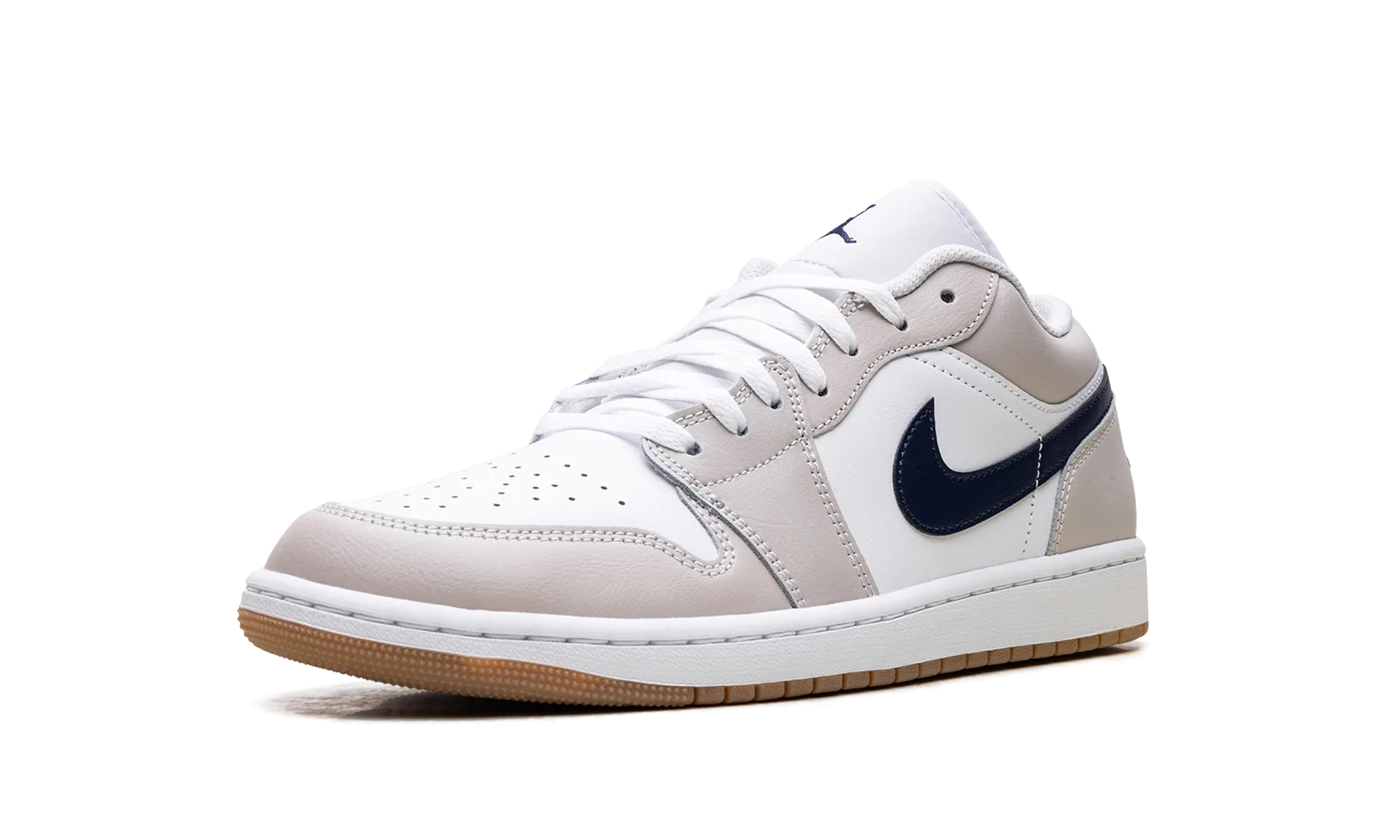 Jordan 1 Low "Midnight Navy Neutral Grey" jordan premium mens sneakers
