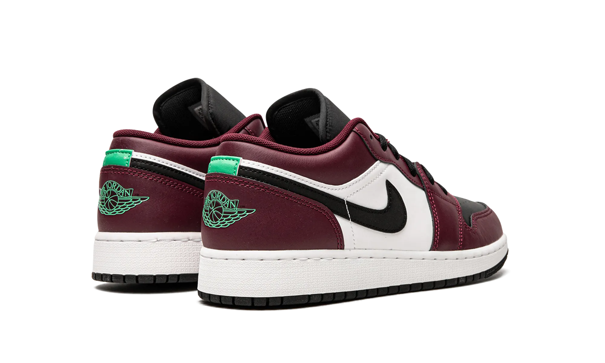 Jordan 1 Low SE GS "Dark Beetroot Roma Green" jordan school kids shoes
