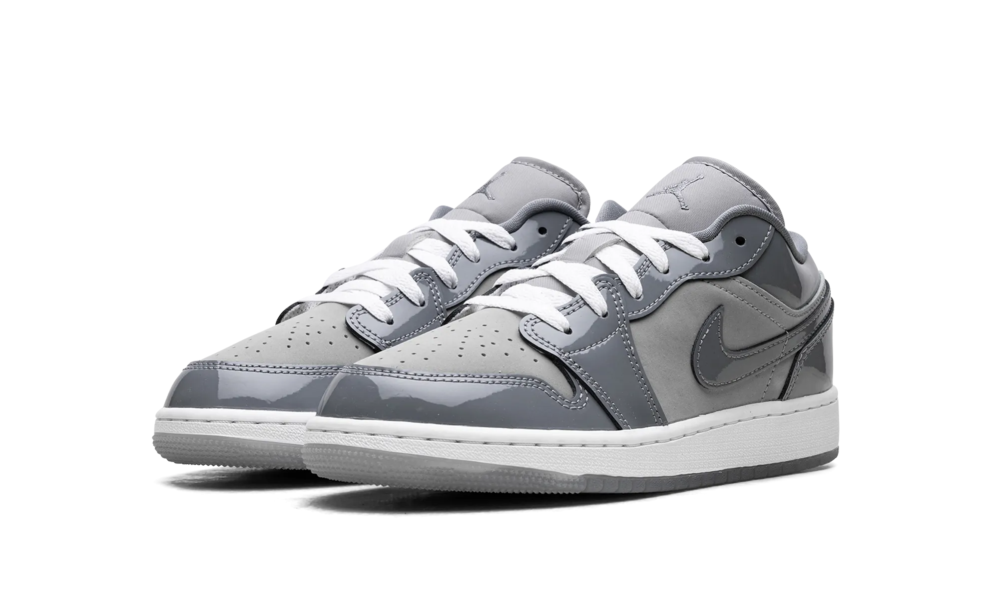 Jordan 1 Low SE GS "Medium Grey Cool Grey White" jordan school kids shoes