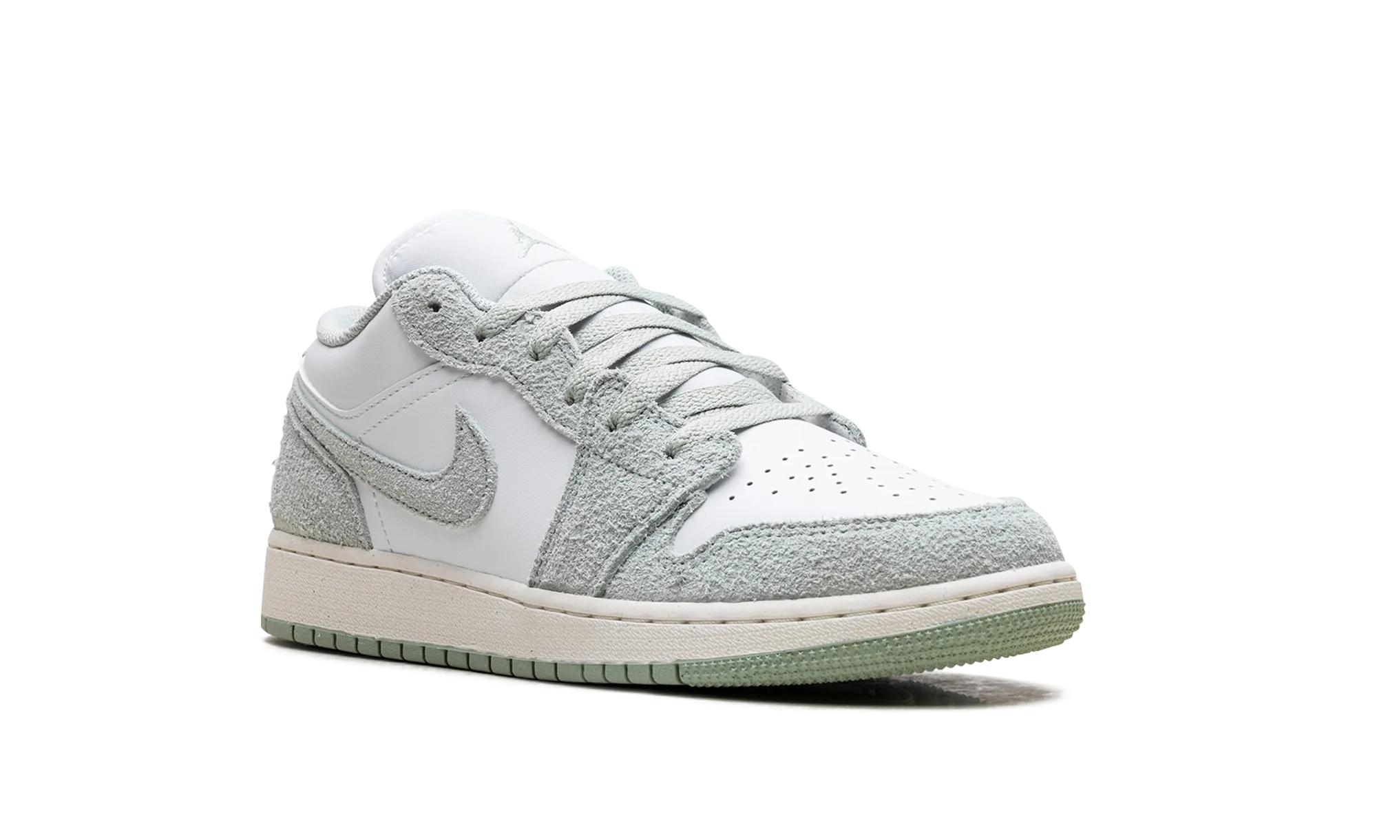 Jordan 1 Low SE GS "White Seafoam" jordan school kids shoes
