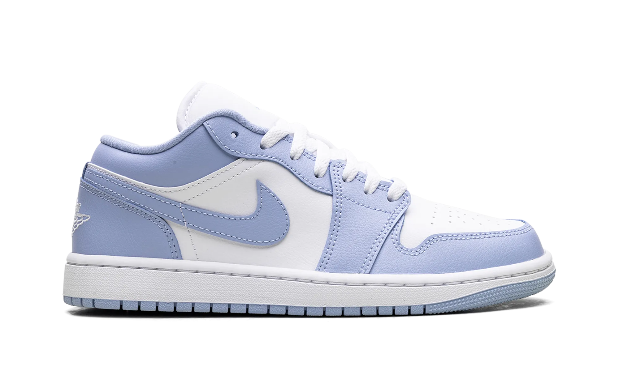 Jordan 1 Low WMNS "White Aluminum" jordan classic womens shoes