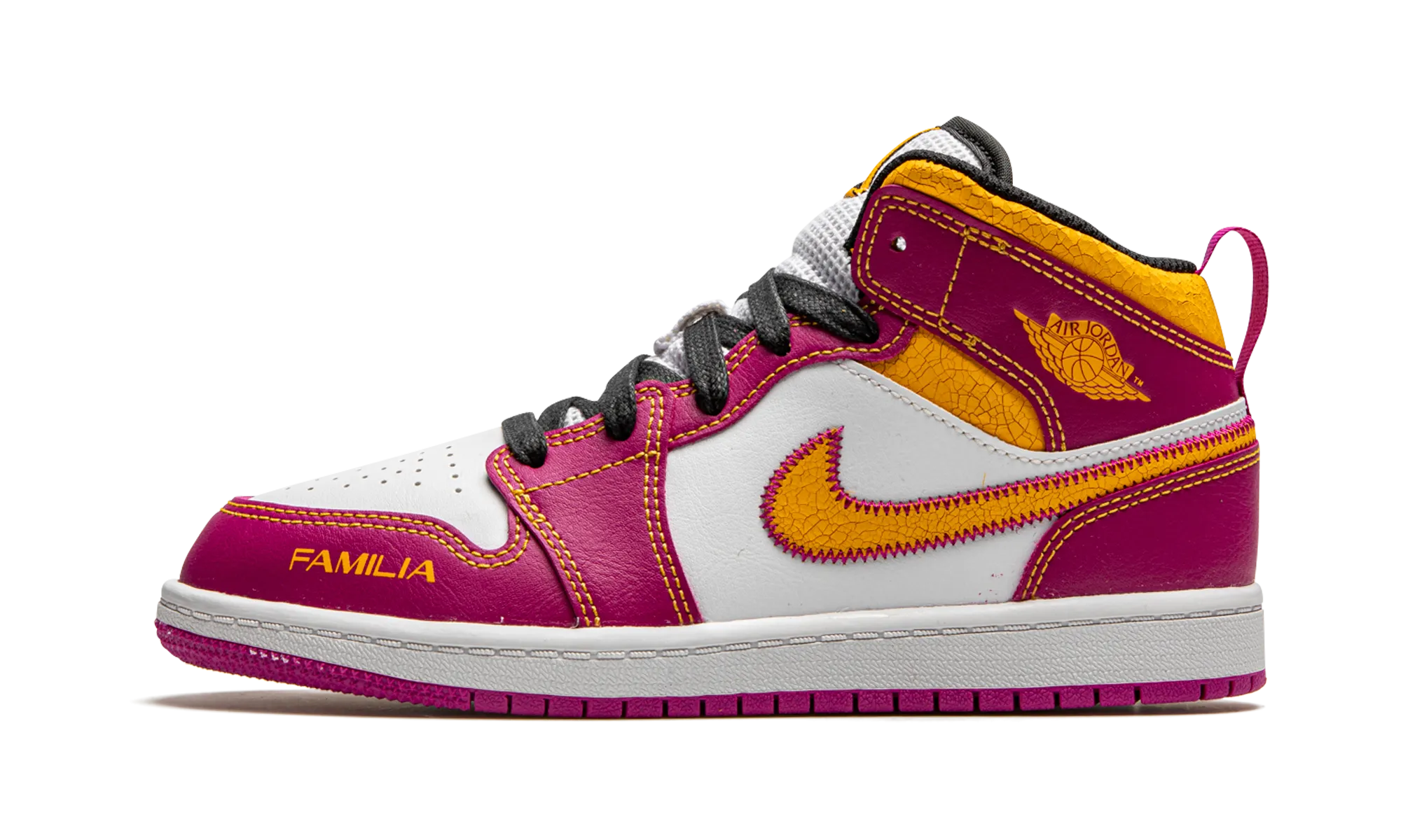 Jordan 1 Mid DOD PS "Day of the Dead" jordan preschool kids shoes