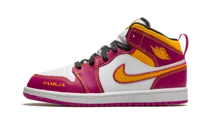 Jordan 1 Mid DOD PS "Day of the Dead" Jordan Pre School shoes