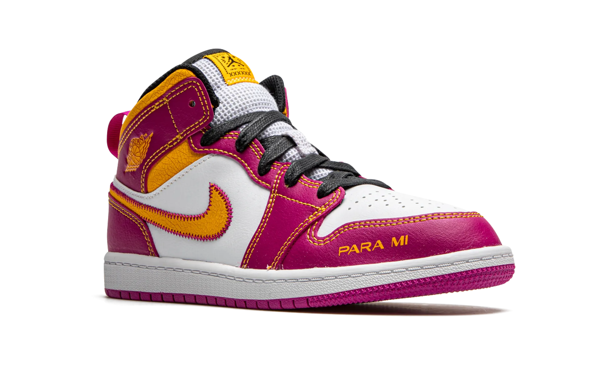 Jordan 1 Mid DOD PS "Day of the Dead" jordan preschool kids shoes