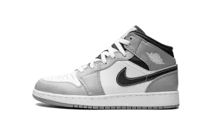 Jordan 1 Mid GS "Light Smoke Grey" Jordan Grade School styles