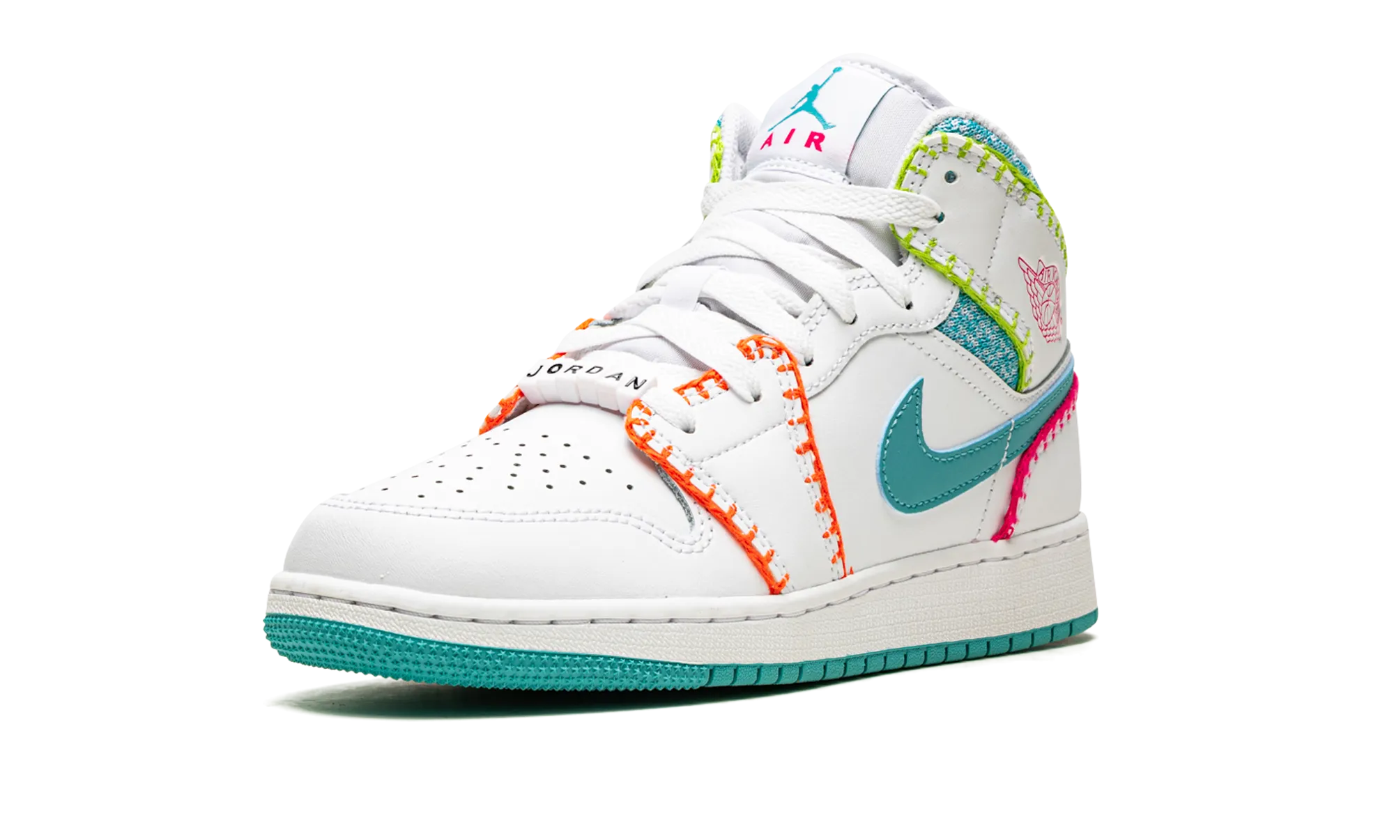 Jordan 1 Mid GS "Multi Knit" jordan school kids shoes