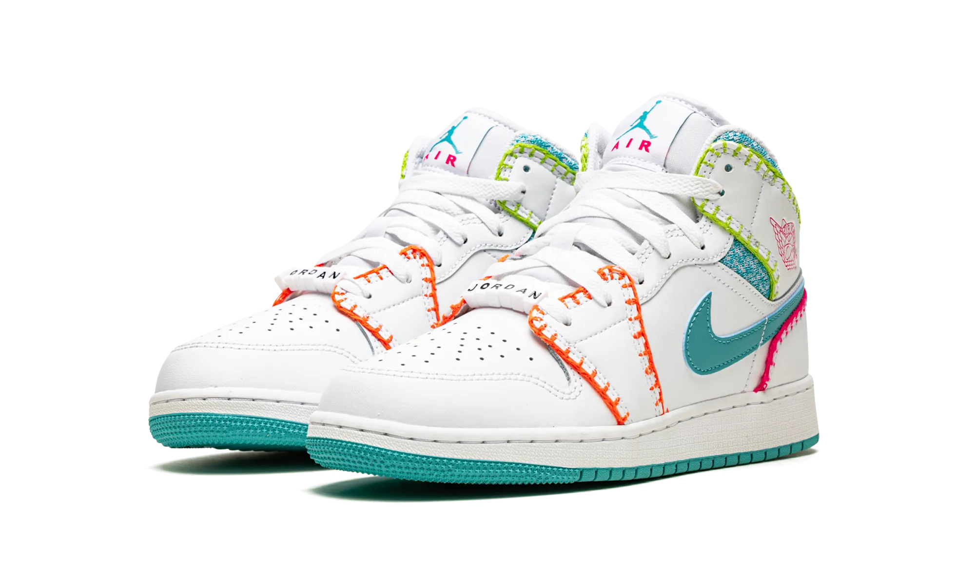 Jordan 1 Mid GS "Multi Knit" jordan school kids shoes