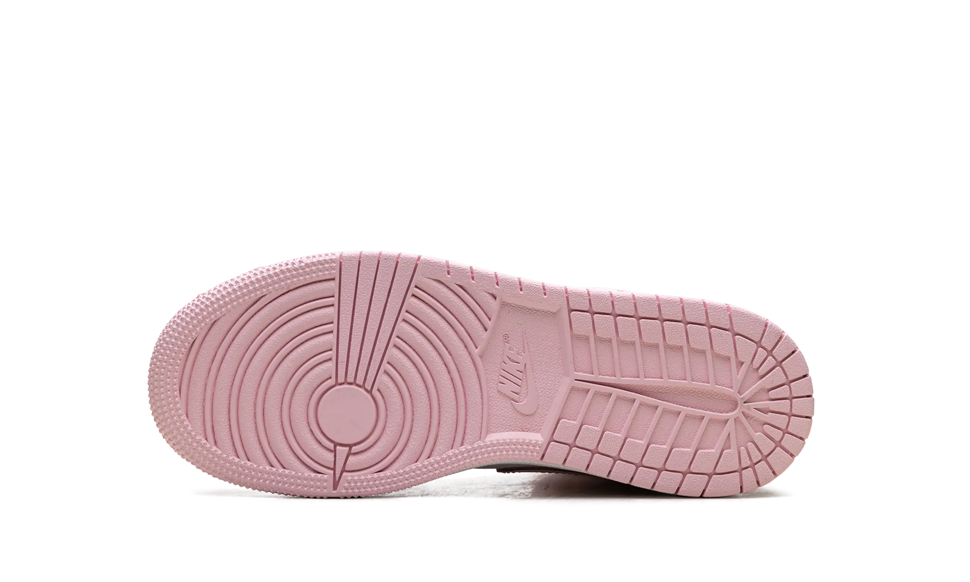 Jordan 1 Mid GS "Pink Foam Fire Red" jordan school kids shoes