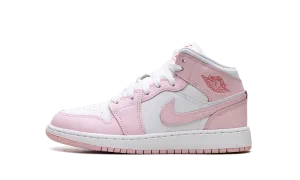 Jordan 1 Mid GS "Pink Foam Fire Red" Jordan Grade School styles