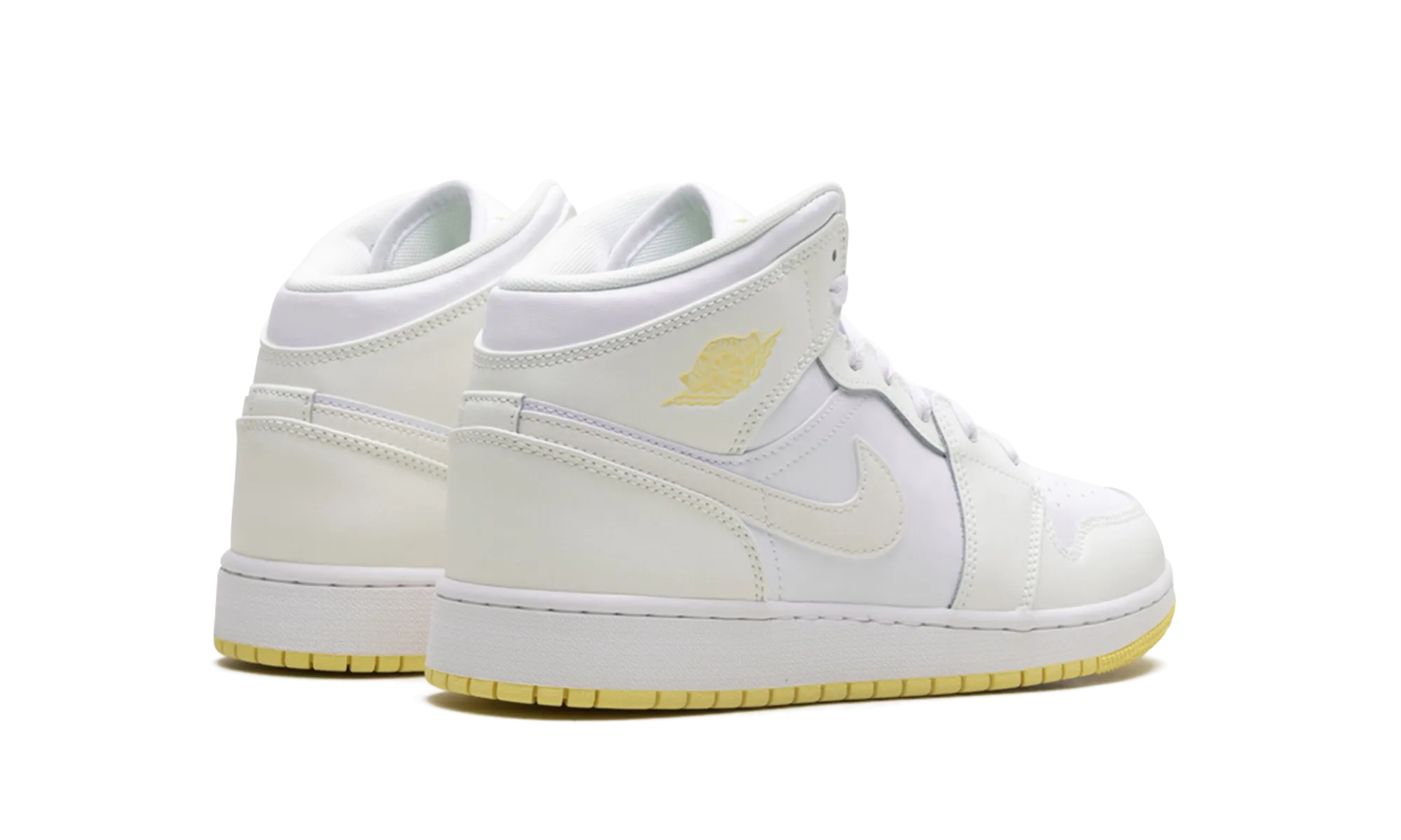 Jordan 1 Mid GS "Sail Light Laser Orange" jordan school kids shoes