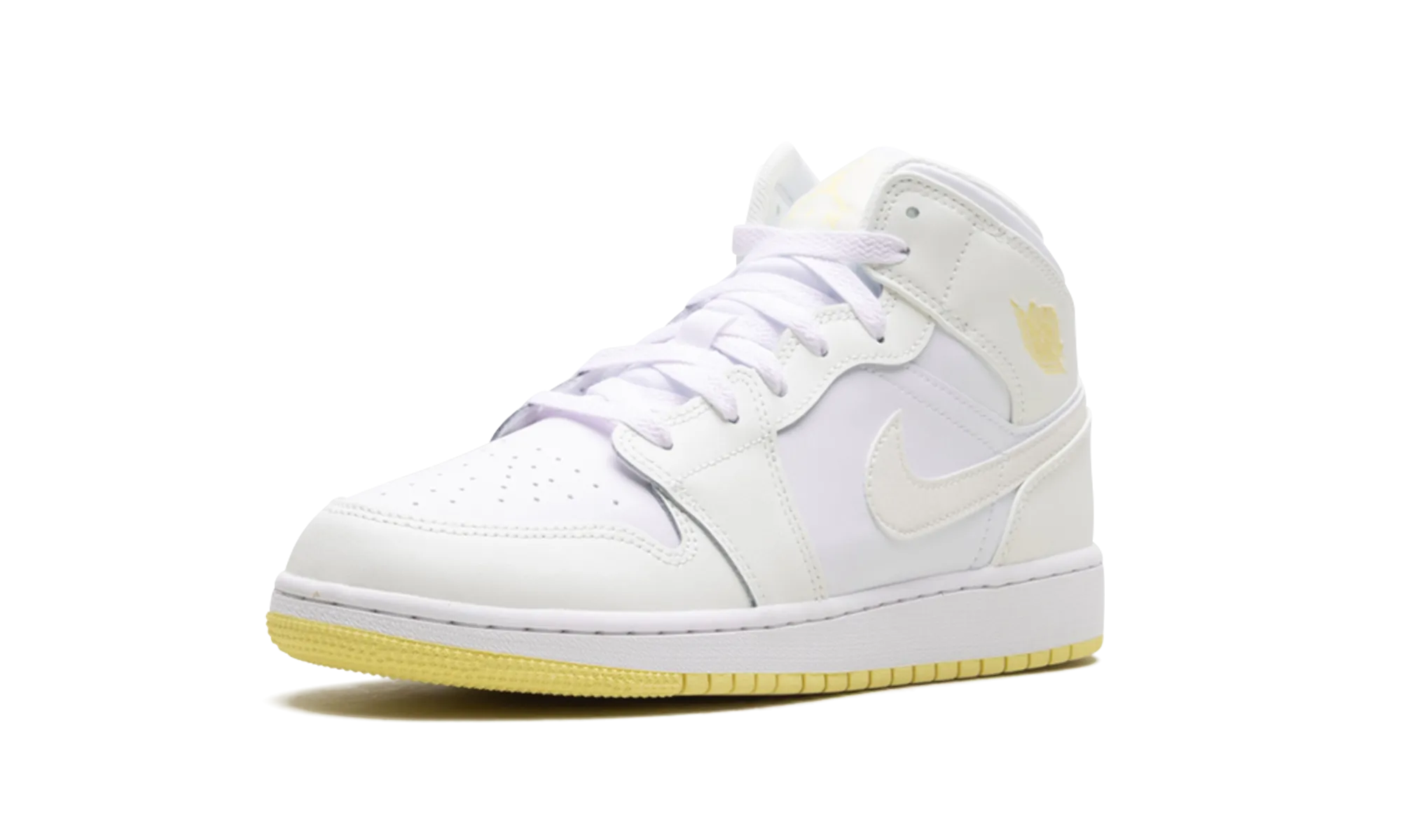 Jordan 1 Mid GS "Sail Light Laser Orange" jordan school kids shoes
