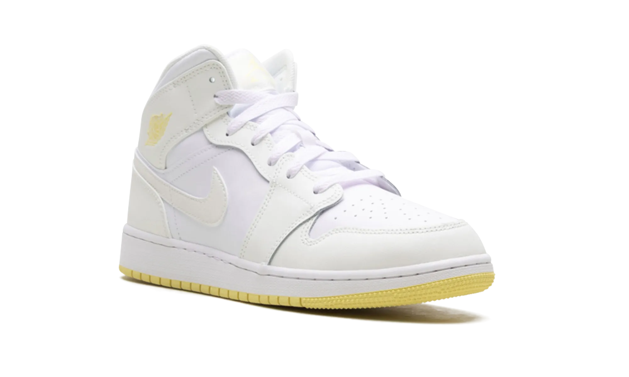 Jordan 1 Mid GS "Sail Light Laser Orange" jordan school kids shoes