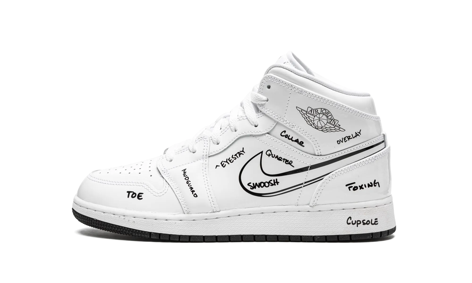 Jordan 1 Mid GS "Schematic" Jordan Grade School styles