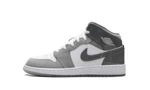 Jordan 1 Mid GS "White Medium Cool Grey" Jordan Grade School styles