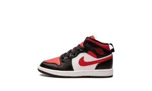 Jordan 1 Mid PS "Alternate Bred Toe" Jordan Pre School shoes