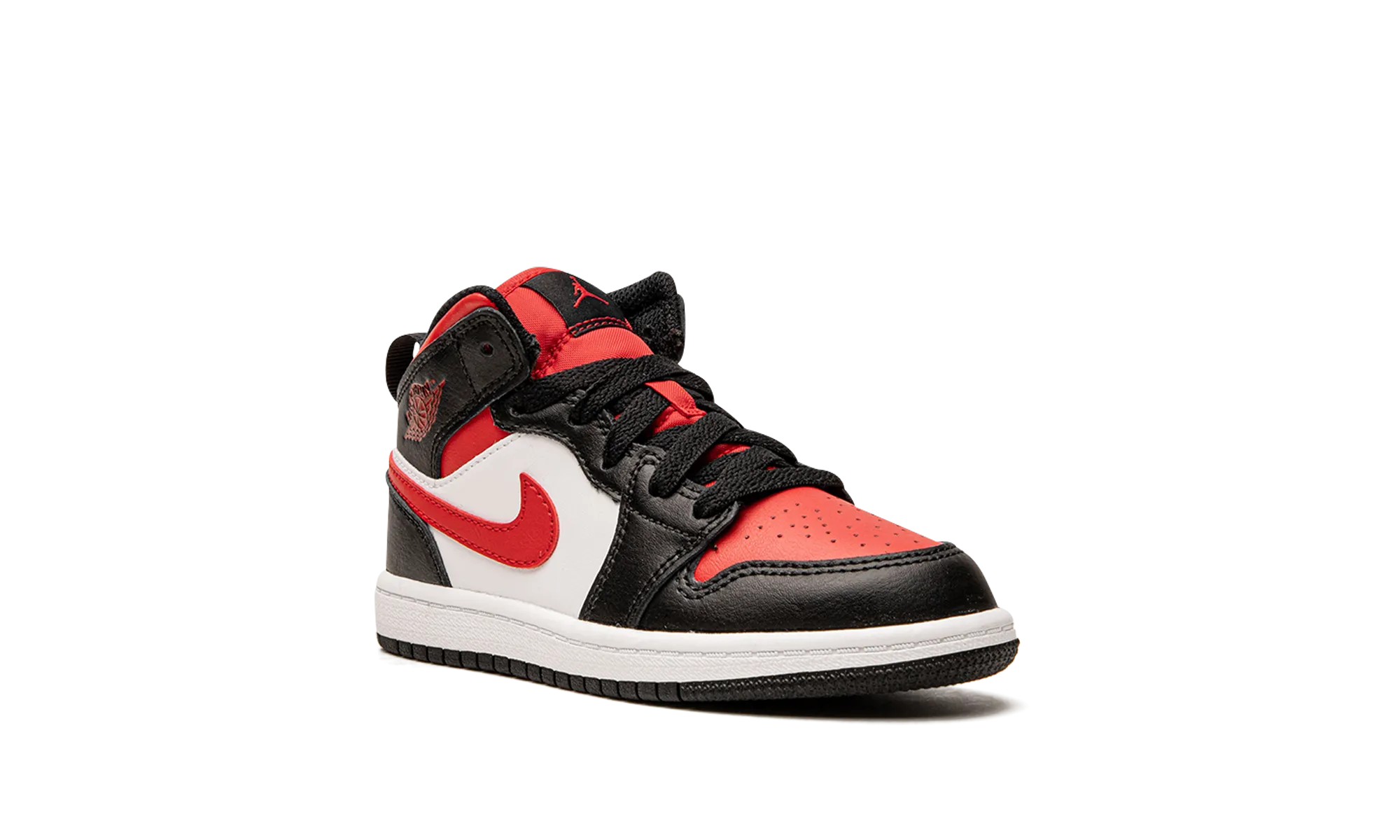 Jordan 1 Mid PS "Alternate Bred Toe" jordan preschool kids shoes