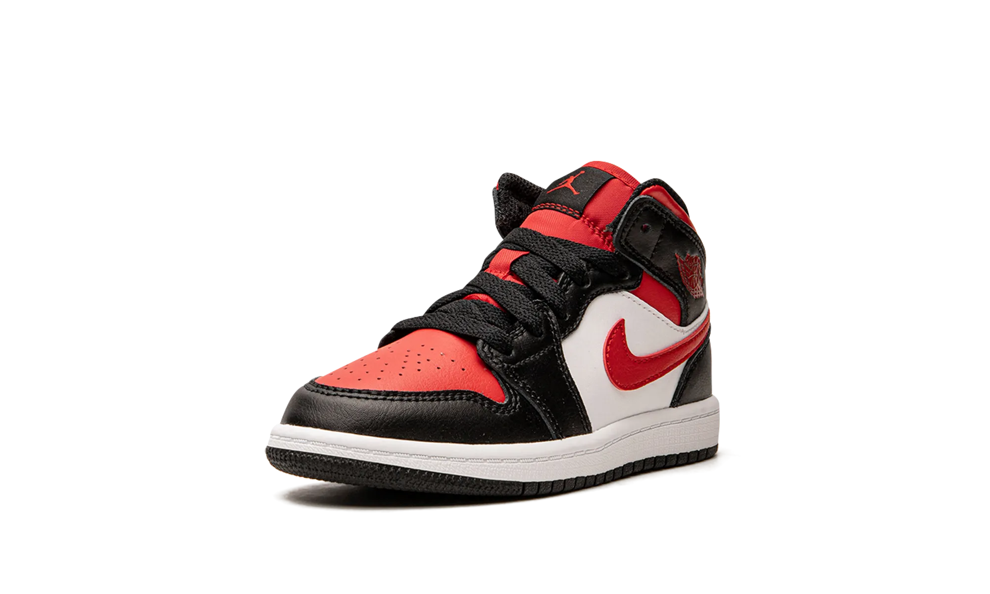 Jordan 1 Mid PS "Alternate Bred Toe" jordan preschool kids shoes