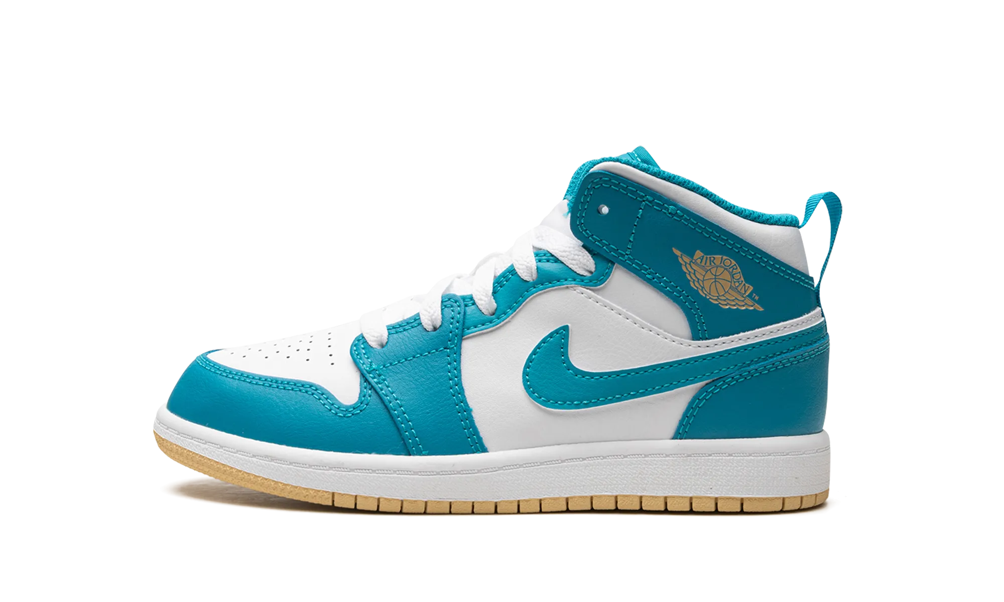 Jordan 1 Mid PS "Aquatone" Jordan Pre School shoes